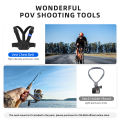 TELESIN Chest Strap Mount Waistcoat Belt Mount for GoPro Hero 13 12 11 10 9 8 7 6 5 Insta360 DJI Action Camera Accessories.