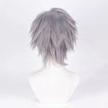 Anime Till Cosplay Wig Alien Stage Silver Grey Heat Resistant Synthetic Hair Stage Show Conmic-Con Christmas Holloween Wigs.