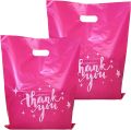 12/30/60/100 pieces durable plastic bag with handle-small business, retail store, boutique, gift, shopping promotion party.