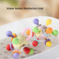 Hand Grip Ball Teeth-glue Manhattan Gnawing And Potable Rattle Sound Toy. 