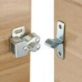 Press The Home Wardrobe Door Buckle Touch The Bead Magnetic Dual Wheel Spring Fixed Lock Buckle Low Foot Cabinet Door Buckle.