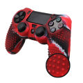 4 Colors  Anti Slip Silicone Protective Skin Case For Dualshock 4 PS4 DS4 Pro Slim Controller Cover Analog Grip Case Cover 1PC. 