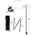 Outdoor Camping Lantern Stand, Tabletop Aluminum alloy Detachable Lantern Hangers Portable Lighting Brackets, Hiking Equipment. 