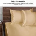1PC Satin Pillowcase for Hair Similar to Silk Pillow Cases for Skin, Silky & Soft Pillow Covers, Gifts for Her or Him. 