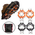 Outdoor Winter Hiking Climbing Snow Spikes Crampons Cleats Chain Claws Grips Boots Cover Ice Gripper Spike for Shoes Anti Slip. 