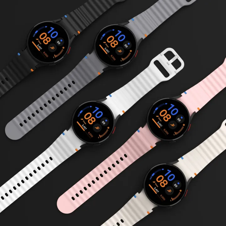 No%20Gap%20Silicone%20Straps%20for%20Samsung%20Galaxy%20Watch%207/6/5/4%20-%2020mm%20Sport%20Bracelet%20-%20Image%203
