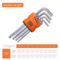 AIRAJ Allen Wrench Set Hex Wrench Multifunctional Short Arm Tool Universal Wrench Tool. 