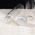 Small glass bottle with aluminum cap 5-30ml mini glass bottle with lid. 