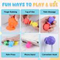 Fidget Sensory Toys with Textured Suction Cups for Autism Anxiety Relief Fidget Stress Toys Early Learning Montessori Kids Toys. 