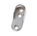 2pcs wardrobe clothes tube support closet rod pole and bracket thickening  holder almari bracket,cloth rod holder. 