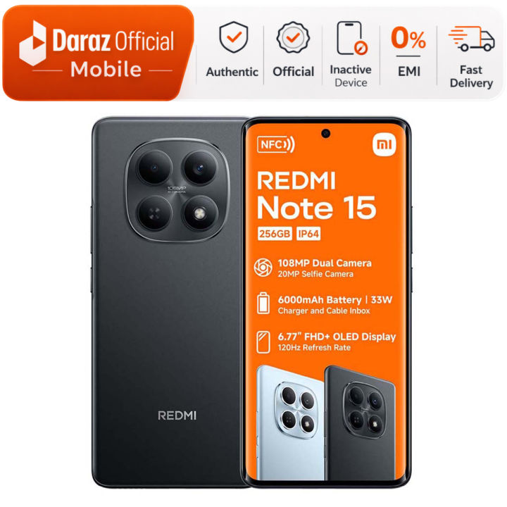 Xiaomi Redmi Note 15 8GB/256GB | Official