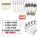 spoon set stainless steel 24pcs. 