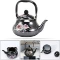 Premium Stainless Steel Tea Pot Kettle - Elegant Design, Quick Boil, Durable & Heat-Resistant. 