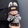 [No Doll] Doll Clothes Fashion Hoodie Pants Set for Labubu V1 V2 V3 Idol Dolls Trendy DIY Doll Clothing Accessories . 