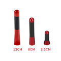 3.5cm/8cm/12cm Universal Car Short Radio Antenna Carbon Fiber Black Car Roof Antenna Radio Aerial FM/AM Metal Receiving Antenna. 