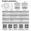 16A Tuya Smart WiFi Switch Support 2-Way DIY Switches Mini Smart Breaker Smart Life Control Support Alexa Google Alice. 