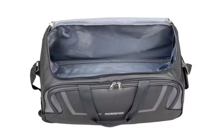 American%20Tourister%20Travel%20Bag%20with%20wheel%20and%20handle%20luggage%20style%20*100%25%20Authentic%20*Since%201982%20*COSMO%20GREY%20*60%20liters%20capacity%20-%20Image%204
