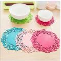 2 Pcs Silicone Placemats – Heat-Resistant, Thick Anti-Scald Insulation Pads for Kitchen & Dining. 