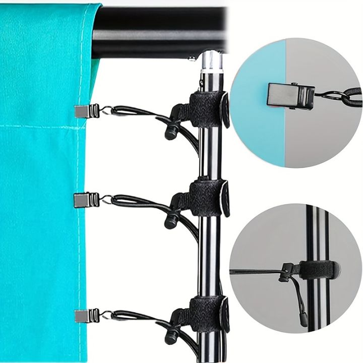 24pcs Backdrop Backdrop Rope Clip Holder, Multi-functional, for ...