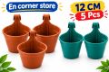 5 Pieces 12 cm Grill Planter/pack of 5 pcs grill planter/plastic flower tub.