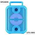 Wireless Portable Speaker Gts-1881 | Rechargable Battery  | Unique Design. 