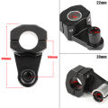 Motorcycle 22mm 28mm Bar Clamps Raised Handlebar Handle Bar Risers Black Silver Mount Riser Clamp Dirt Motocross Accessories. 