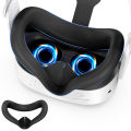 VR Silicone Face Pad Cover for Meta Quest 3S , Meta Quest 3S Accessories VR Face Cushion Pad Mask for Oculus Quest 3S  Face Pad. 