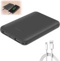 Pocket Size 5000mAh Power Bank Fast Charging for All Mobile Phones. 