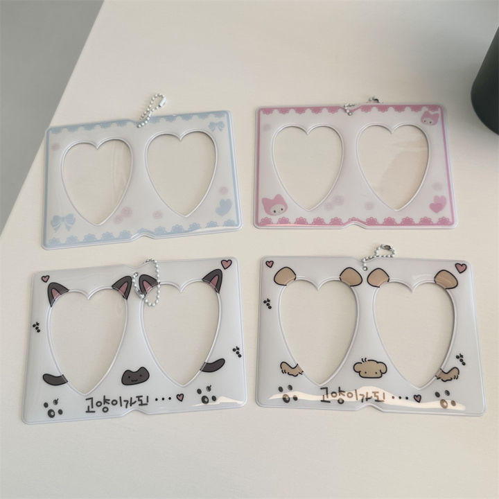 Cute%20Dual%20Card%20Position%20Photo%20Card%20Holder%203inch%20Couple%20Photo%20Protection%20Cover%20%20Idol%20Photo%20Card%20Holder%20Pendant%20Ornaments%20-%20Image%202