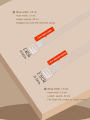 2/5 Pairs Clear Transparent Bra Straps for Women 10/15mm Invisible Anti-Slip Silicone Detachable Seamless Bra Strap Replacement.