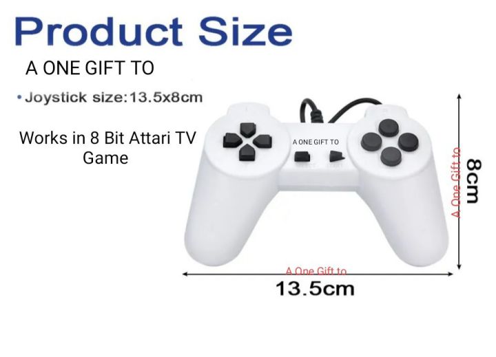 JOYSTICK Attari 8 Bit TV Game Controller