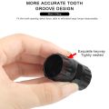 Bike Flywheel Remover Socket Tool Wear-Resistant High Strength Steel Bicycle Cassette Flywheel Lockring Remover MTB Repair Tools. 