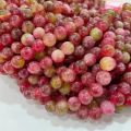 Optimize Watermelon Tourmaline Crystal Natural Stone Beads DIY Jewelry Accessories 6mm 8mm 10mm Loose Crystal Beads.