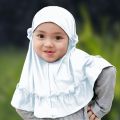 Stylish frill scarf for Baby girls, Designer iscarf. 