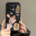 Phone Case for Xiaomi Redmi Note 13 4G 11 10 13 Pro Plus 5G 10S 11S 12S Redmi 12 12C 13C 4G Abstract Plants Flower Pattern Cover. 
