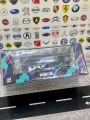 Time Micro (Limited Edition 735/999) X Aurora Model HKS Toyota GT-86 With Roof Cargo & set of 4 Tires in Acrylic Display Case with safe box sealed unit Diecast Matel Car Toys Gifts for kids & collectors in 1/64 Scale. 