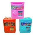 KIDZ ATM Plastic Money Box With Stickers For Kids. 
