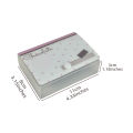 M5 Storage Box Organizer 3-inch Album Stickers Notes Idol Cards Photos Cute Name Card Holder Minimalist Style. 