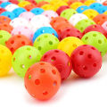 50pcs Golf Practice Ball 42mm 26 Hole Indoor Plastic Golf Ball PE Material Children's Hole Toy Ball JQ58962. 