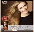 Black Rose Color supreme permanent hair color deep nourishing effect with color lock technology one application lasts upto 4 weeks Number 5.6 color Light Golden Brown. 