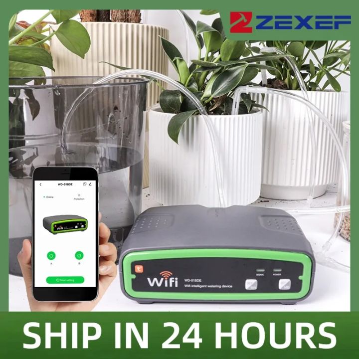Remote Control Gutter Cleaner Automatic Double Pump System Watering Irrigation Kit Device Remote ...