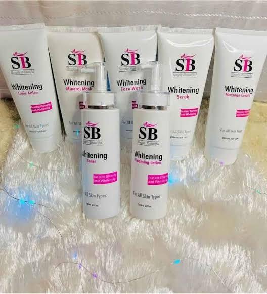 SB Whitening Brightening Facial Kit 7 Step 200ml