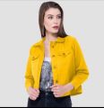Classy denim jacket for girl From winter weather ☁️. 