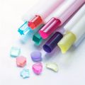 Silicone Tube Molds Soap Making Tools Assorted Shapes Heart/Moon/Star/Round/Square/Plum Blossom Bar MoldHandmade Soap Molds.