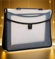 Flexi Document Bag with Xtra Pocket + Lock & Handle. 
