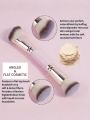 Double-Ended Foundation Brush, 2 Foundation Brushes, Multi-Functional Double-Ended Brush, Multi-Functional Double-Ended Makeup Brush, Multi-Purpose Makeup Brush, Makeup Foundation Brush, Contour Brush, Concealer Brush. 