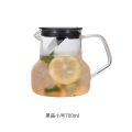 Lucky ins clear glass mug Japanese style water jug. 