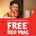 Nescafe Classic Coffee free Red Mug, 180g. 