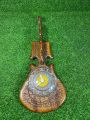 Wooden wall clock in guitar shape beautiful decoration piece. 