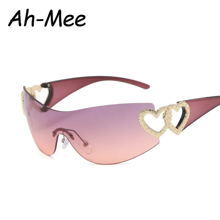 Cycling%20Rimless%20Y2K%20Sunglasses%20Men%20Women%20Trendy%20Gradient%202000'S%20Wrap%20Around%20Sun%20Glasses%20Punk%20One%20Piece%20Goggles%20Fashion%20Shades%20-%20Image%204